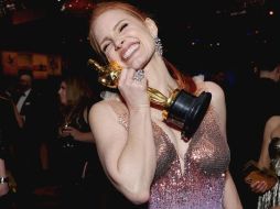 Jessica Chastain, ganadora a mejor actriz por su papel en The Eyes of Tammy Faye (