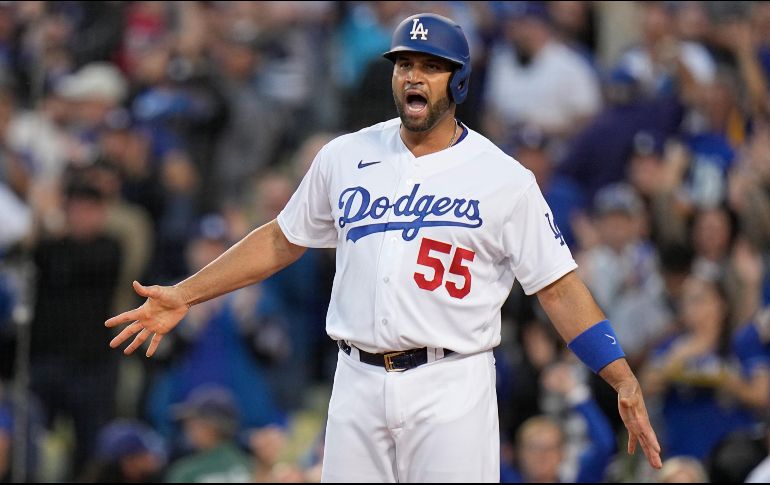 ALBERT PUJOLS. Los Angels le dieron de baja en mayo pasado y firmó con los Dodgers, sacudiendo 12 jonrones con 38 impulsadas en 85 juegos. AP / ARCHIVO