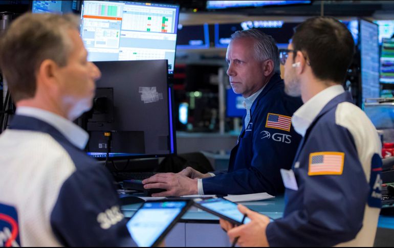 Entre los treinta valores del Dow Jones, las mayores ganancias fueron para Visa, Nike y Boeing. AP/C. Crow