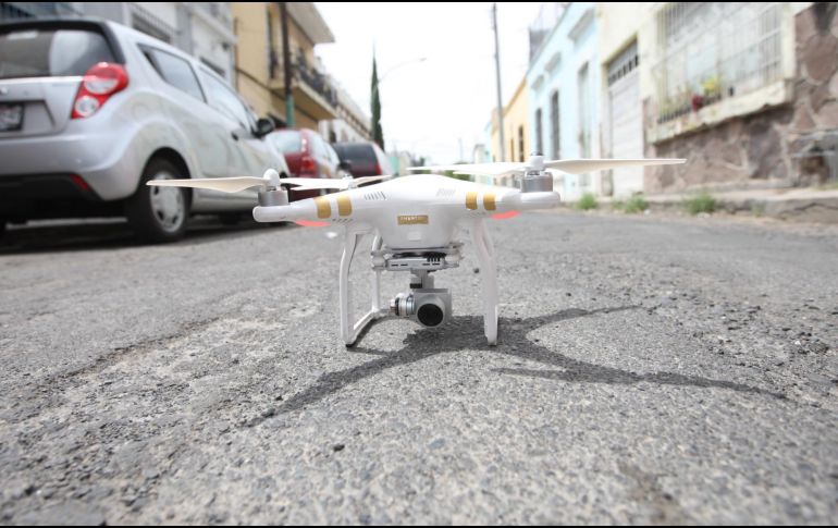 La administración de Frangie busca implementar el primer escuadrón de drones en la comisaría de este municipio. EL INFORMADOR/ARCHIVO