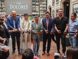 Mario Ávalos, Padre Lolo, Pablo Lemus, Juan Carlos Álvarez y Alejandro Barrios. GENTE BIEN JALISCO/Antonio Martínez