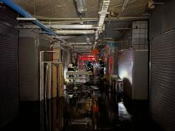 Estas son las imágenes que dejó el incendio en el Mercado San Juan de Dios