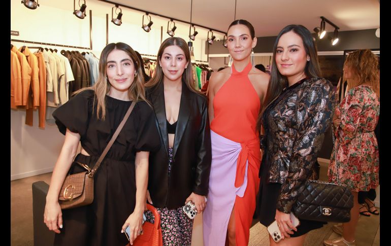 Andréa Castellanos, Marijo Vázquez, Dennisse de Alba y Chio Ituarte. GENTE BIEN JALISCO/Antonio Martínez