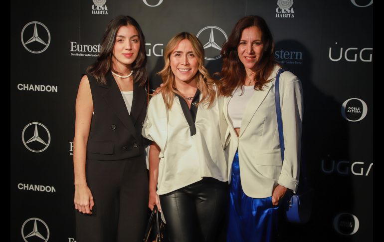 Valeria Recio, Fabiola de Aguinaga y Lupita Leñero. GENTE BIEN JALISCO/Antonio Martínez