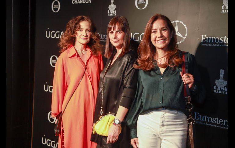 Pilar Bolaños, Laila Hadad y Viviana Tenorio. GENTE BIEN JALISCO/Antonio Martínez