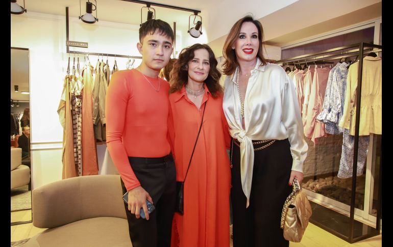 Miguel Panuco, Pilar Bolaños y Cecilia Cervantes. GENTE BEIN JALISCO/Antonio Martínez