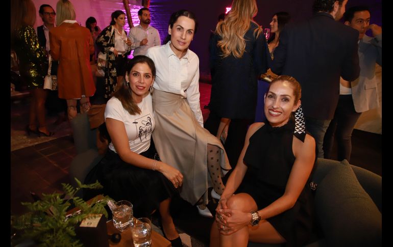 Katya León, Sofía Barragán y Alejandra Luna. GENTE BIEN JALISCO/Antonio Martínez