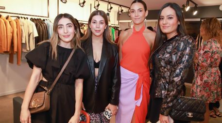 Andréa Castellanos, Marijo Vázquez, Dennisse de Alba y Chio Ituarte. GENTE BIEN JALISCO/Antonio Martínez