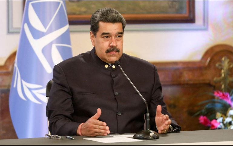 Representantes de la Corte Penal acordaron durante el encuentro con Maduro y sus delegados la apertura de una oficina de la Fiscalía en Caracas. AFP/Z. Campos-Presidencia de Venezuela
