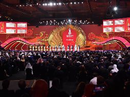 Este viernes se realizó en Doha el sorteo de Qatar 2022. EFE / N. Thkkayil