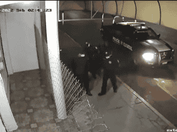 La secretaría de Seguridad local señala que tiene una política de cero tolerancia al abuso policial y que el caso ya es investigado. TWITTER / @RepordelCrimen