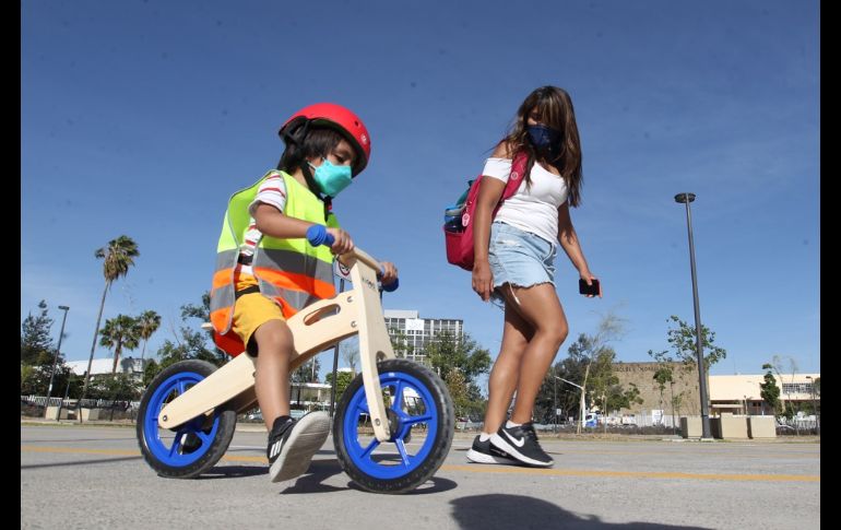 El programa es impartido en la Glorieta de La Normal. EL INFORMADOR/A. Camacho