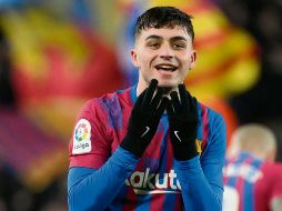 Oportuno. El volante del Barcelona apareció en la recta final del encuentro ante el Sevilla para darle el triunfo a su equipo. AFP