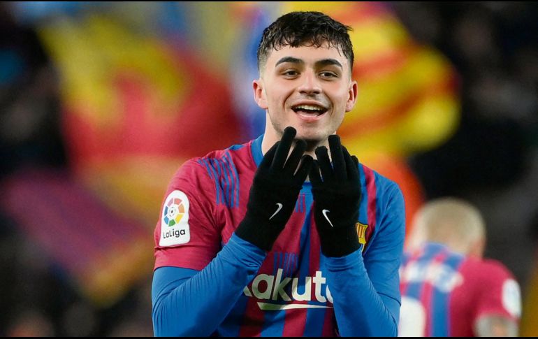 Oportuno. El volante del Barcelona apareció en la recta final del encuentro ante el Sevilla para darle el triunfo a su equipo. AFP