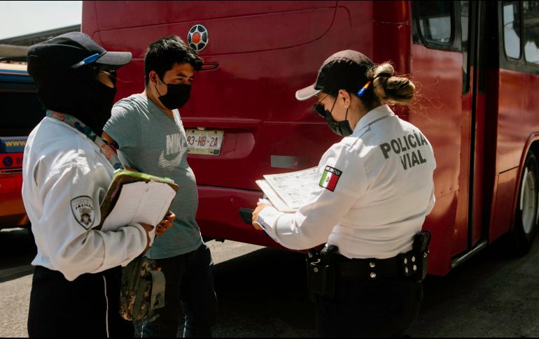 El presidente municipal de Guadalajara, Pablo Lemus Navarro, propone que la Policía Vial vuelva a la Secretaría de Transporte, que en la actualidad tiene bajo su mando a un grupo reducido de agentes viales. EL INFORMADOR/G. Gallo