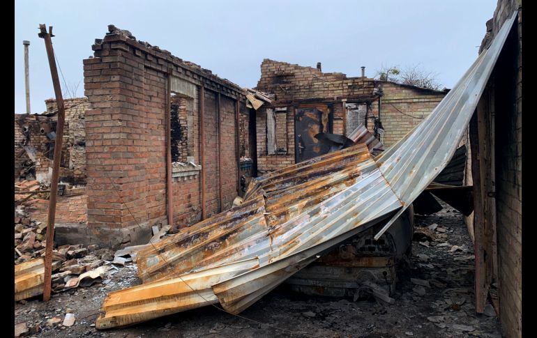 La ciudad de Bucha después de que  tropas rusas la abandonaran. EFE/ S- Gómez Armas