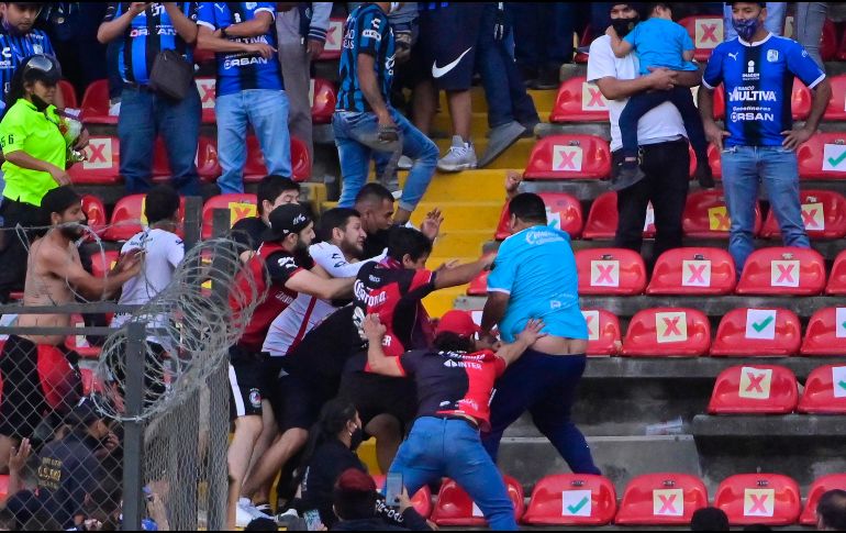 El pasado 5 de marzo La Corregidora fue testigo de los lamentables hechos de violencia. IMAGO7