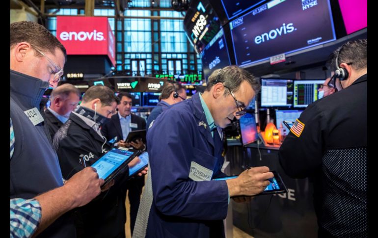 La mayoría de los sectores acabaron en negativo. AP/C. Crow