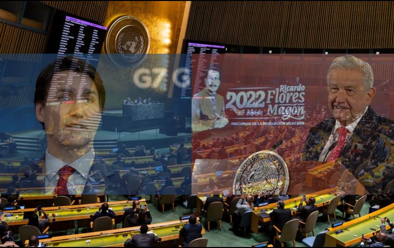 Justin Trudeau invitó a AMLO luego de que México se pronunciara en contra de la invasión rusa en Ucrania. ESPECIAL