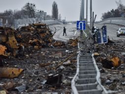 La guerra sigue originando escenarios repletos de destrucción. EFE/O. Petrasyuk