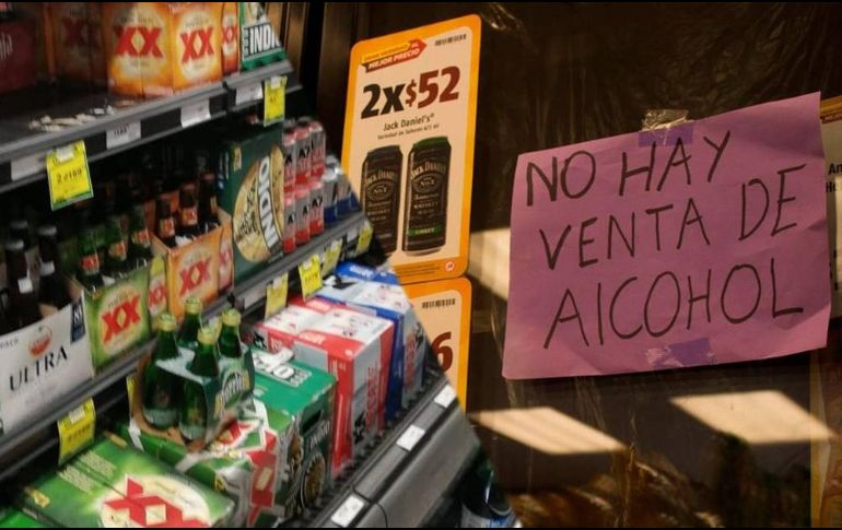 Empezará en la tarde del sábado 9 de abril y terminará el domingo la restricción de la venta de alcohol. ESPECIAL