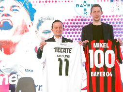 Acuerdo. La directiva del Bayer aseguró que este el principio de una serie de colaboraciones con la Liga MX. EFE