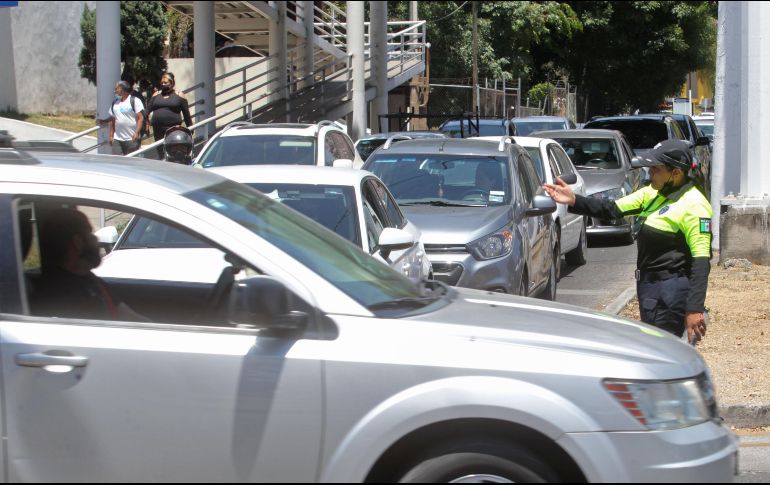 Presidentes de los municipios de la zona metropolitana de Guadalajara se han quejado por la ausencia de la Policía Vial en las calles. EL INFORMADOR/A. Camacho