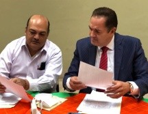 El tesorero, Iván Antonio Peña Rocha (der) refirió que para respetar el debido proceso, no puede hacer públicos los nombres de los grandes deudores. EL INFORMADOR / R. Rivas