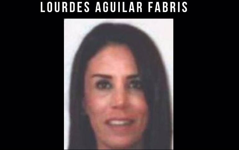 Lourdes Aguilar desapareció entre las 20:00 horas y 20:40 horas del pasado domingo; vestía ropa deportiva en color negro. ESPECIAL /