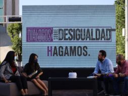 En el evento estuvieron presentes el presidente del partido, Ernesto Gutiérrez Guízar, la vicepresidenta Valeria Ávila y el secretario de Organización, César Ruvalcaba. ESPECIAL /