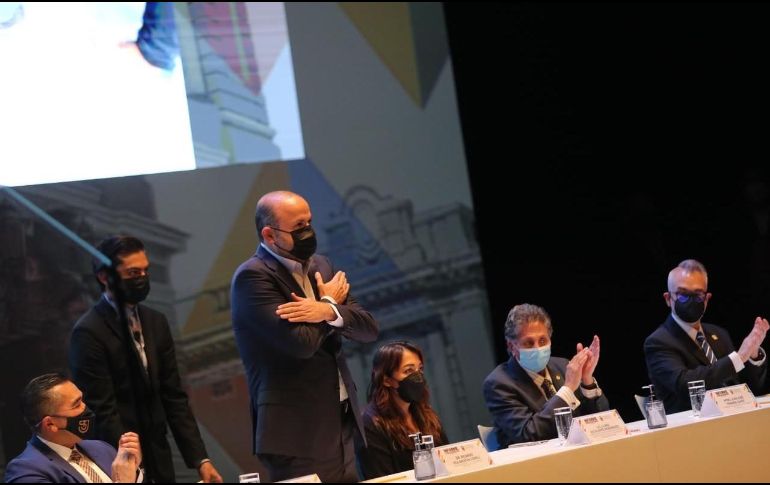 Lomelí añadió que va por buen camino la estrategia jurídica principal de la UdeG para evitar que el Ejecutivo reoriente la bolsa etiquetada para el museo. TWITTER / @rvillanueval