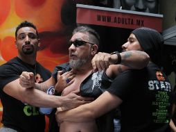 Adame trató de golpear al abogado de Trejo, Manuel Moltalvo, durante una conferencia de prensa. EFE / ARCHIVO