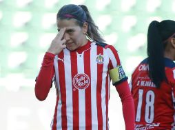 La delantera de Chivas publicó una foto suya festejando un gol al estilo del atacante del Barcelona. IMAGO7