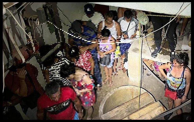 Una persona fue puesta a disposición de las autoridades por este hecho. TWITTER/@INAMI_mx