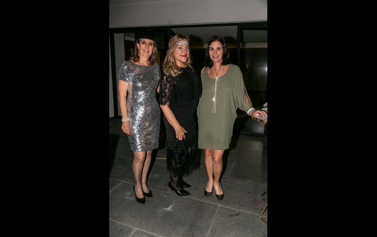 Verónica Ugalde, Conchis Hinojosa y Pilar Ailloud. GENTE BIEN JALISCO/Jorge Soltero