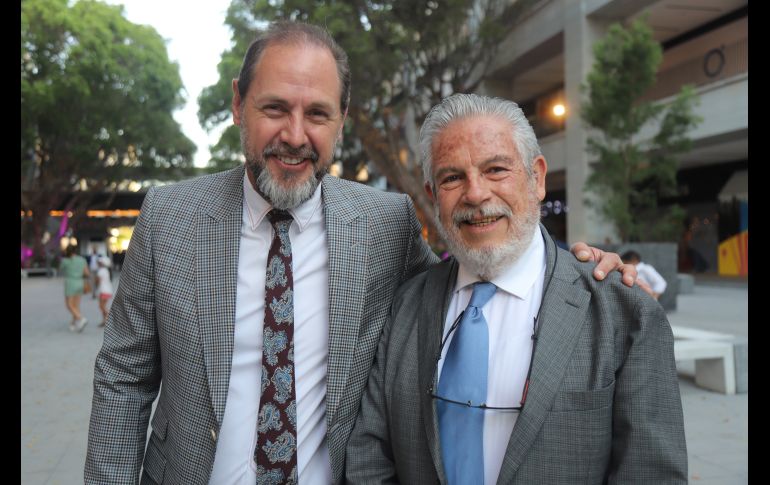 Salvador Cayón Ceballos y Alejandro Chávez. GENTE BIEN JALISCO/Claudio Jimeno