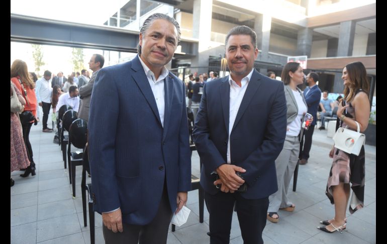 Juan José Padilla y Jaime Jiménez. GENTE BIEN JALISCO/Claudio Jimeno