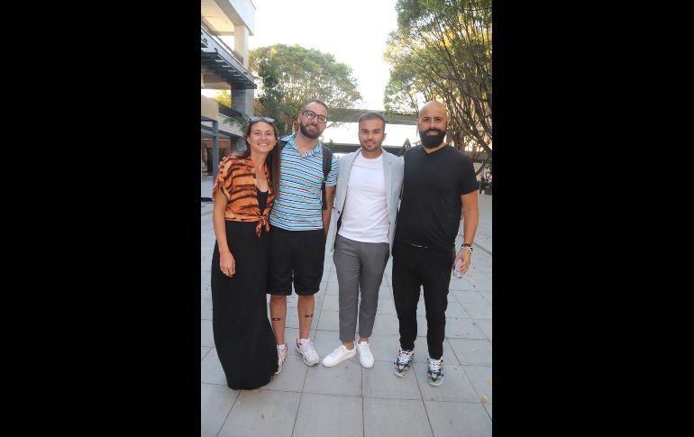 Gladys Alonzo, Fabián Cappello, Rodrigo Hernández y Óscar Lomelí. GENTE BIEN JALISCO/Claudio Jimeno