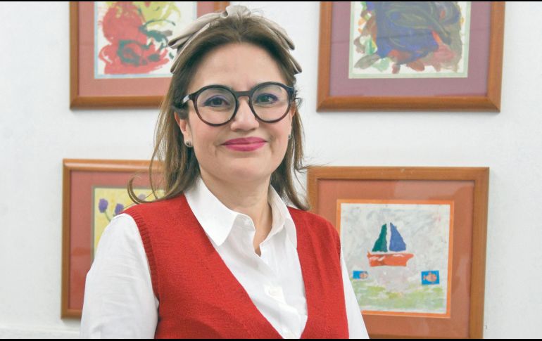 Dra. Patricia Rosas Chávez. Directora del Instituto Transdisciplinar en Literacidad (ITRALI). El Informador/ A. Camacho