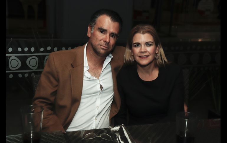 Carlos Camarena y Mónica Villaseñor. GENTE BIEN JALISCO/Claudio Jimeno