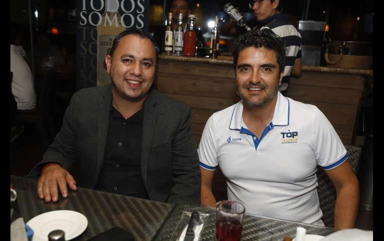 Tomas Trujillo y Alejandro Peña. GENTE BIEN JALISCO/Claudio Jimeno