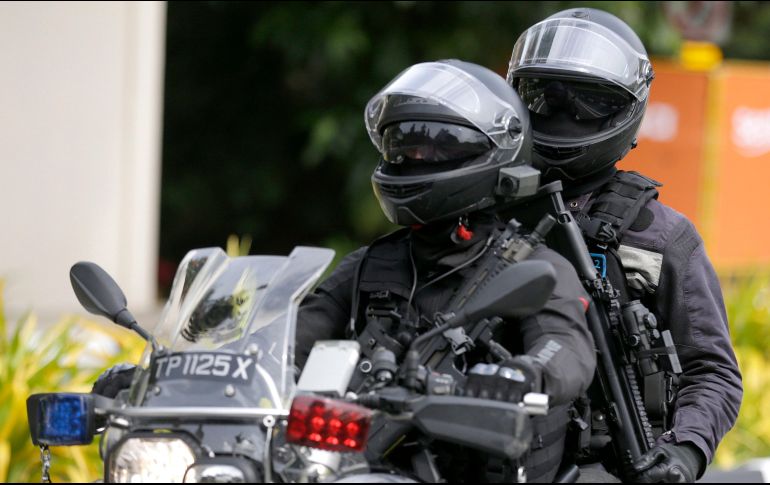 Los miembros de la corporación federal y mexiquense realizaban patrullajes de seguridad cuando encontraron una maleta color negro que contenía 23 mil pesos en efectivo. EFE / ARCHIVO