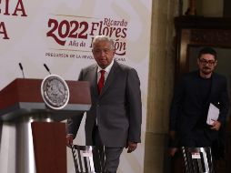 AMLO también vincula el origen del PAN con grupos relacionados al pensamiento nazi-fascista. SUN / C. Mejía