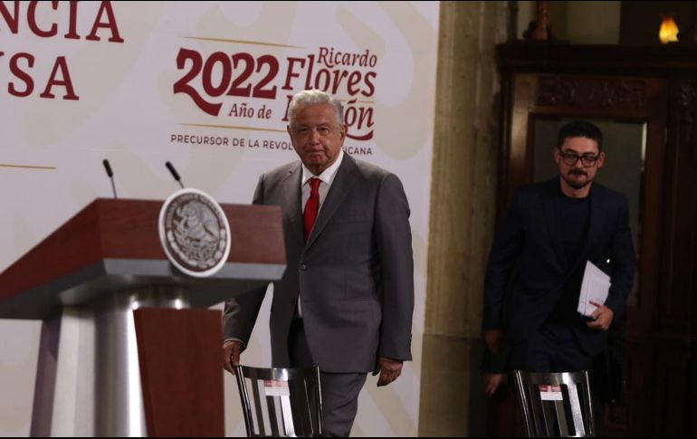 AMLO también vincula el origen del PAN con grupos relacionados al pensamiento nazi-fascista. SUN / C. Mejía