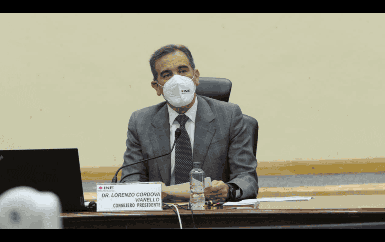 Lorenzo Córdova reitera su llamado a que todas y todos los actores políticos, 