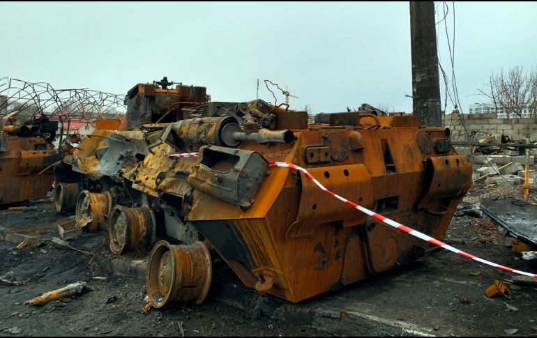 El desenlace de la guerra en Ucrania está por verse. INFORMADOR/ARCHIVO