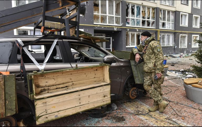La decisión de Canadá de enviar artillería pesada a Ucrania se produce poco después de que Trudeau hablase el martes con el presidente de Estados Unidos, Joe Biden. EFE / ARCHIVO