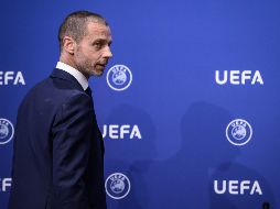 Aleksander Ceferin, presidente de la UEFA, está en contra de la saturación de partidos internacionales que promueve la FIFA. AFP/F. Coffrini