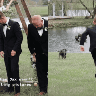 La huida de este perrito en plena sesión fotográfica se vuelve viral