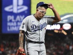 Julio Urías cobrará 8 millones de dólares durante este año. ESPECIAL